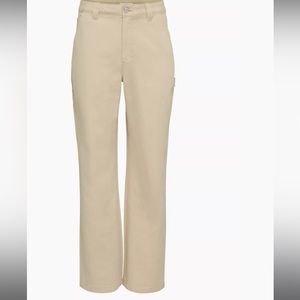 Aritzia Tna Greenwich Pant in Olive Beige size 2